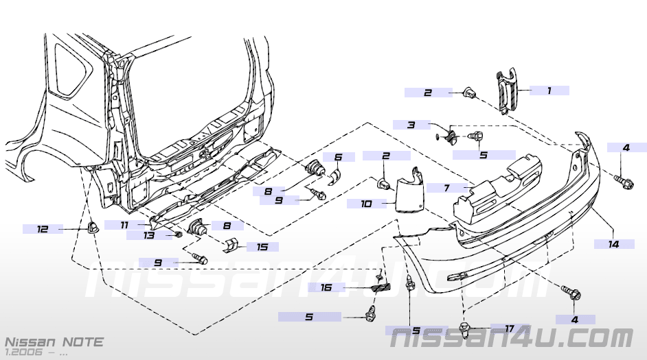 Jak Zdjąć Zderzak Tylny W Notku - Note - Forum Nissan Klub Polska