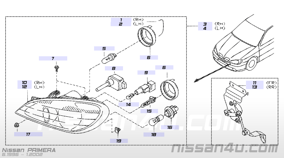 Nissan primera p11-144 user manual #10
