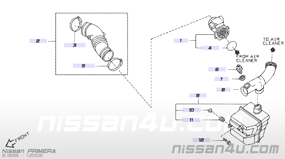 Nissan primera indicator fault
