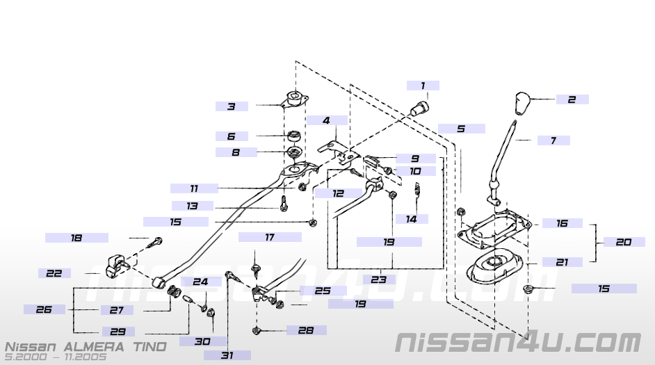 Nissan linkage adjustments #5