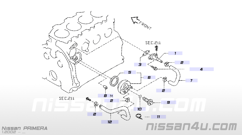 Nissan primera p12 user manual #3