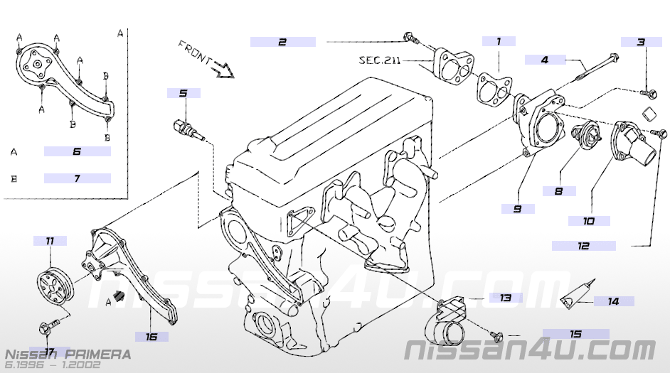 Nissan primera p11-144 user manual #1