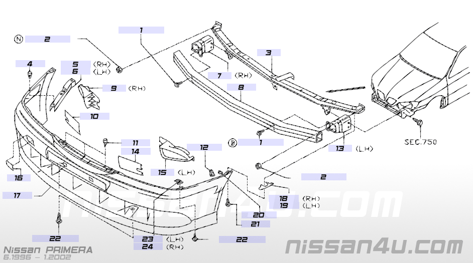 Nissan primera p11-144 user manual #5