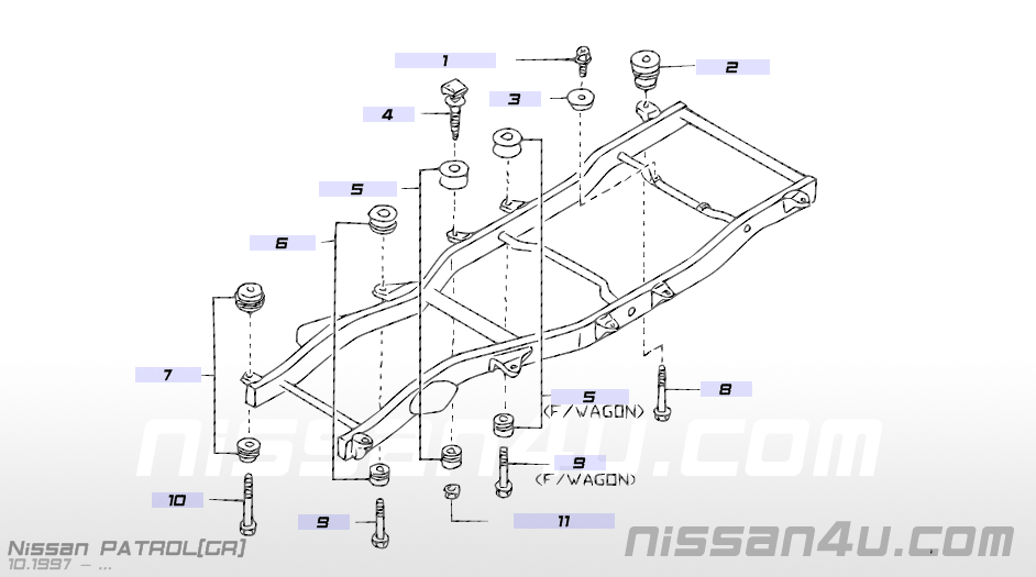 Front Body Mounts DIY, photos Patrol 4x4 Nissan Patrol Forum